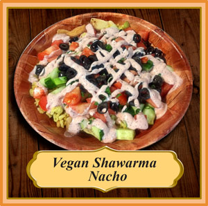 Vegan Shawarma Nacho