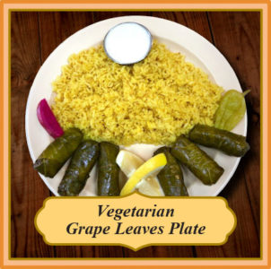 Tetas-Grill-Vegetarian-Grape-Leaves-Plate-Flushing-MI