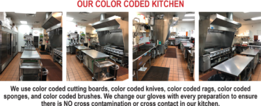 Color Coded Kitchen - Teta's Grill, Flushing, MI