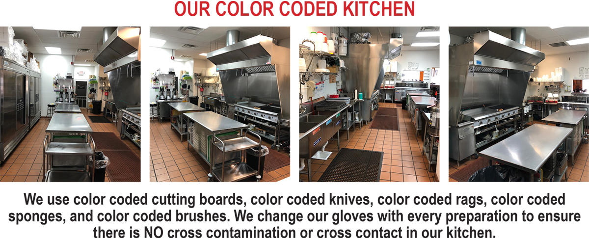 Color Coded Kitchen - Teta's Grill, Flushing, MI