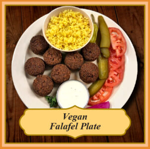 Vegan Falafel Plate
