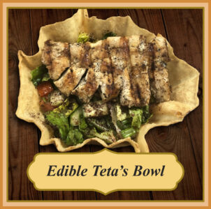 Edible Tetas Bowl